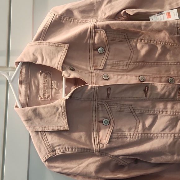 Maurices Jackets & Blazers - Nwt pink denim jacket